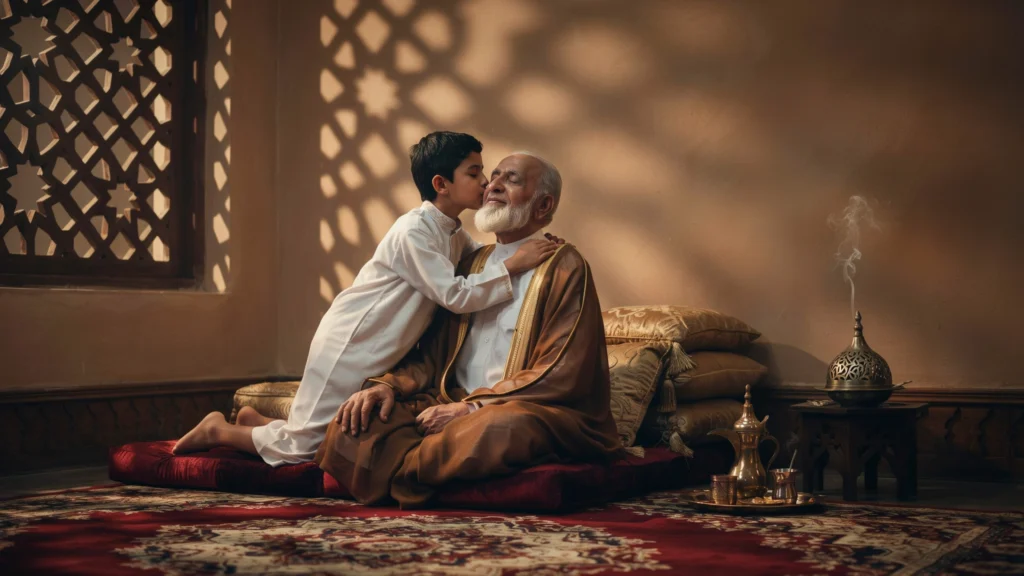 التعزيز الإيجابي وقيم البر بالوالدين في المجتمع السعودي
