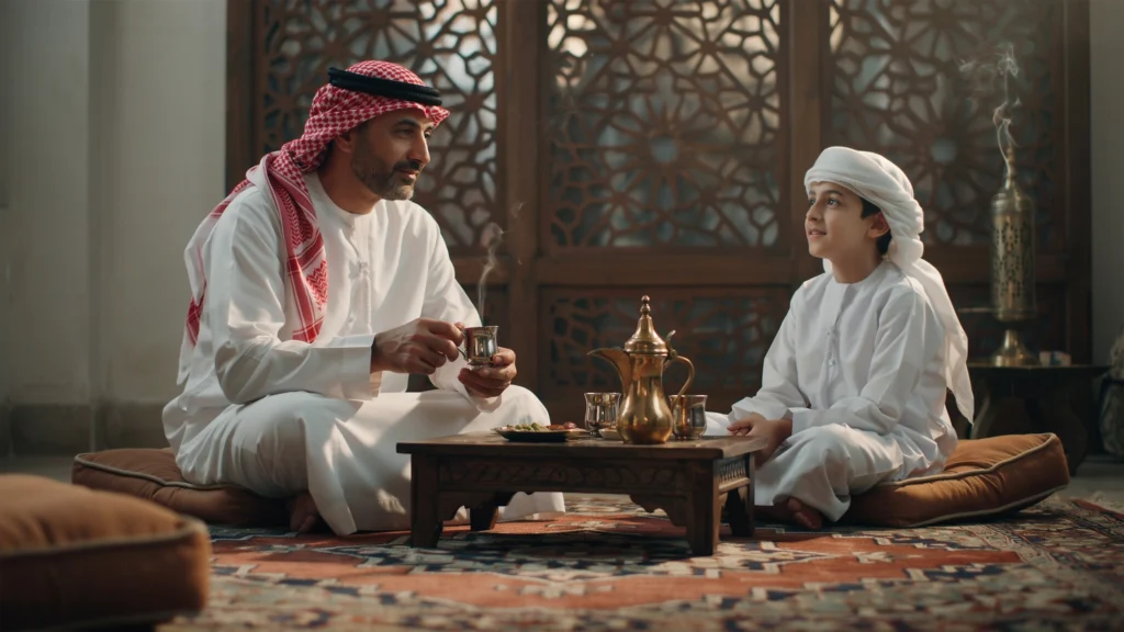 حوار الأب مع ابنه المراهق حول المسؤولية والاستقلال