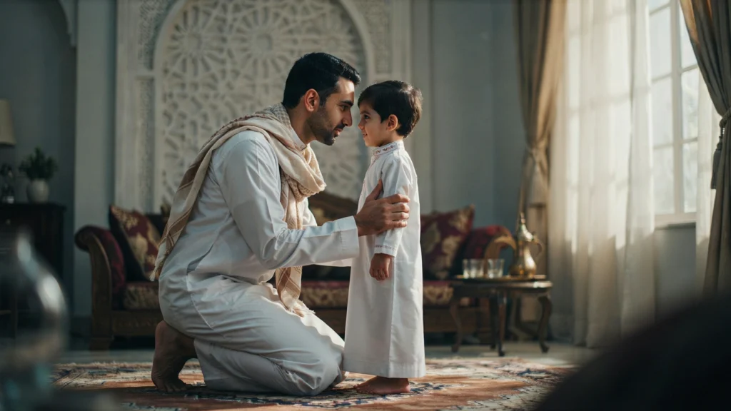 الأب الواعي يصلح علاقته بطفله بعد نوبة غضب الآباء
