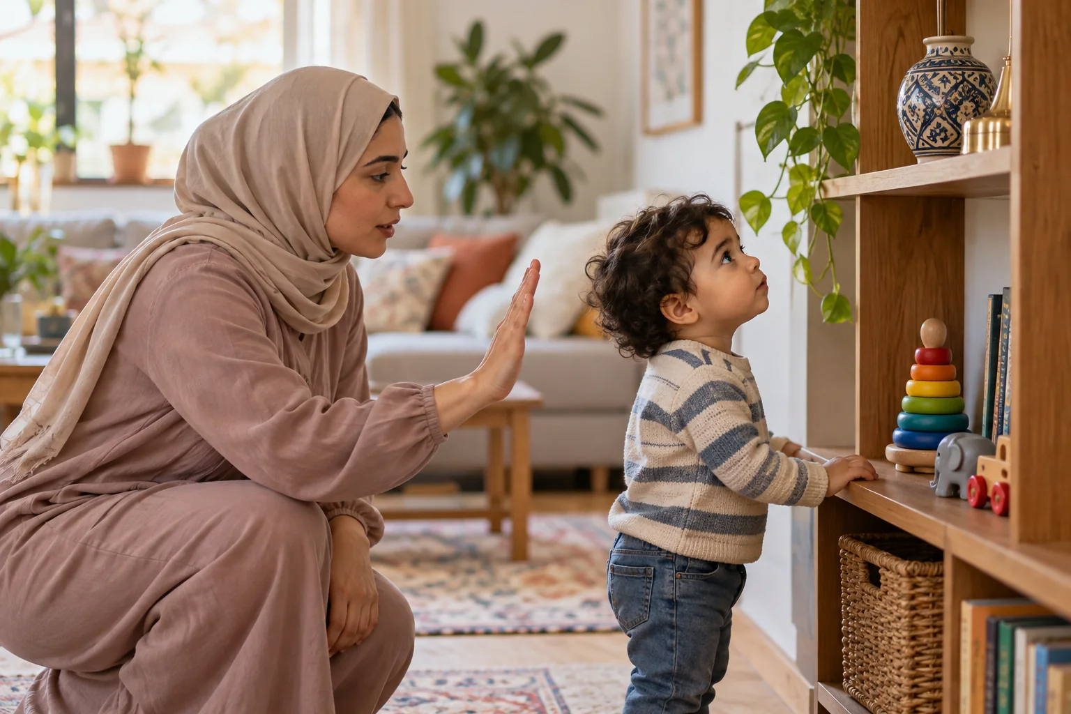 متى يبدأ الطفل في فهم كلمة لا؟ تأديب الدارج بدون عقاب